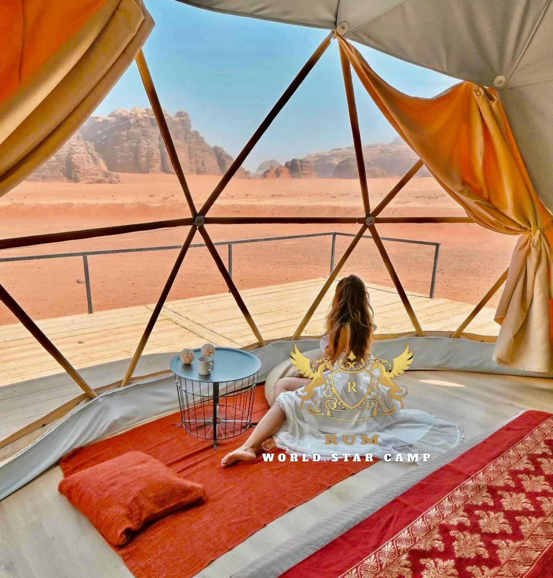 Rum Mountain Luxury Camp Aparthotel Wadi Rum Esterno foto